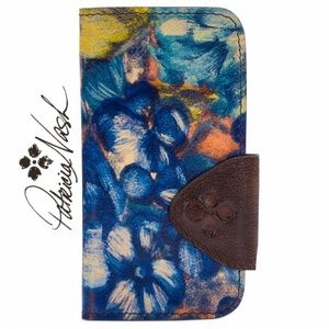 Patricia Nash Blue Clay Brenna Phone Case / Wallet
